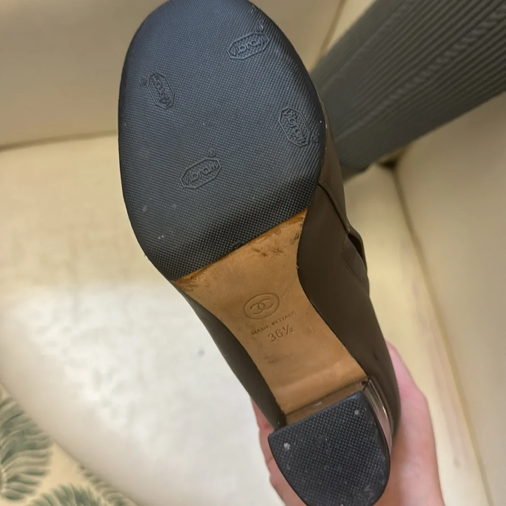 Chanel 2016 Interlocking CC Logo Sock Boots - Picture 7 of 7